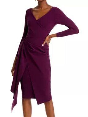 Chiara Boni La Petite Robe Ellia Draped Sheath Dress